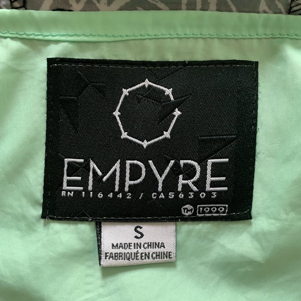 Empyre jacket mint tribal zip front ☔️ - Picture 5 of 7